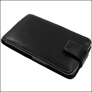 Samsung Galaxy S2 Alu-Leather Case - Black