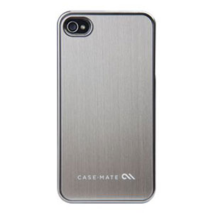 Case-Mate Barely There para iPhone 4S / 4 - Aluminio Pulido