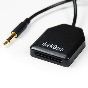 Cable Adaptador CableJive DockBoss Smart Audio 30 Pin de Apple