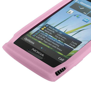 Silicone case for Nokia X7 - Pink