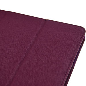 SD TabletWear Case for iPad 2 with Smart Cover Style Front - Purple