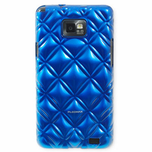 Samsung Pleomax Bling Bling Case for Galaxy S2 - Blue