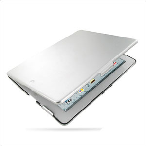 Aluminium Metal Case For iPad 2 - Silver