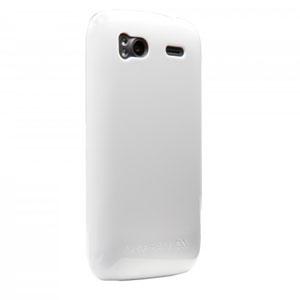 Coque HTC Sensation / Sensation XE - Case-Mate Barely There - Blanc éclatant (arrière)