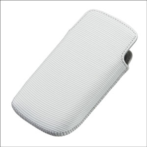 BlackBerry Curve 9350/9360/9370 Pocket White w/Grey Liner - ACC-39404-202