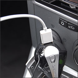Chargeur allume-cigare micro-USB - Cellular Line - Avec câble rétractable et deuxième port USB (USB)