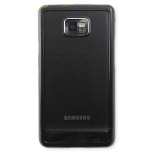 Bumper Samsung Galaxy S2 Capdase Alumor - Or / noir (arrière)
