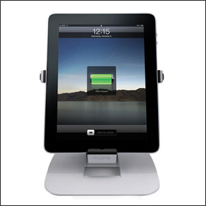 PowerStand for iPad + iPad 2 - Aluminium