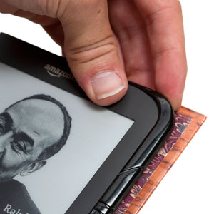 Housse Amazon Kindle KleverCase FalseBook - Alice au pays des merveilles (coin 2)