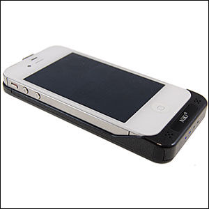 Coque-batterie iPhone 4S / 4 Niki - Noire (général)