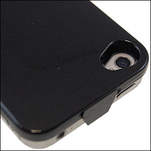 Coque-batterie iPhone 4S / 4 Niki - Noire (découpe)