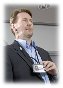 Iqua Smart Badge Bluetooth Headset