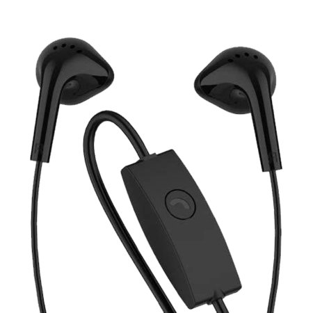 Official Samsung Black 3.5mm In Ear Wired Earphones with Built in