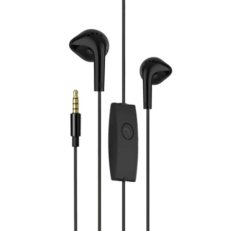 Official Samsung Black 3.5mm In Ear Wired Earphones with Built in Microphone For Samsung Galaxy A15