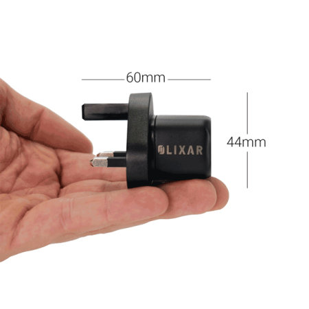 Olixar Basics Black Mini 20W USB-C PD Wall Charger - For Samsung Galaxy A35 5G