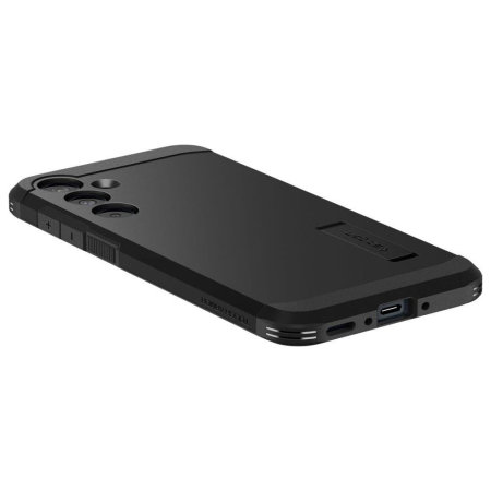 Spigen Black Tough Armor Kickstand Case - For Samsung Galaxy A35 5G
