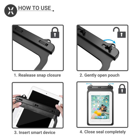 Olixar Waterproof Pouch Case - For Kindle Paperwhite 5 11th Gen 2021