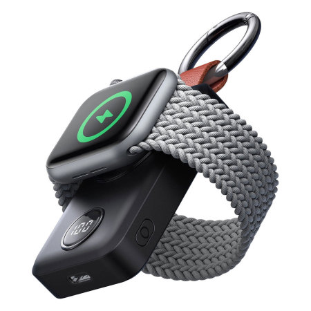 Joyroom 2000mAh 3W MagSafe Wireless Mini Power Bank with Keyring - For Apple Watches