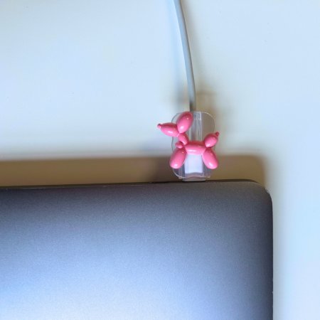 LoveCases Pink Balloon Dog Cable Protector