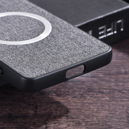Olixar Grey MagSafe Fabric Case - For Sony Xperia 1 VI