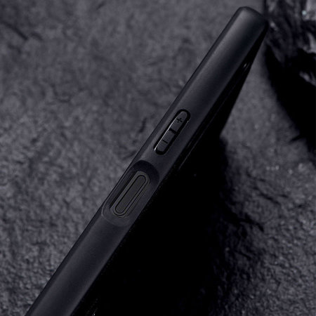 Olixar Black Eco-Leather Kickstand Case - For Sony Xperia 1 VI