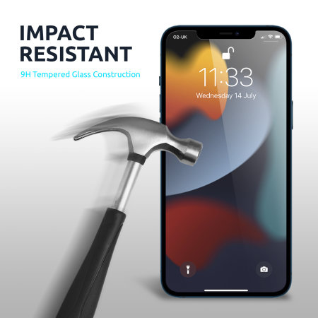 Olixar Two Pack Tempered Glass Screen Protectors - For iPhone 14