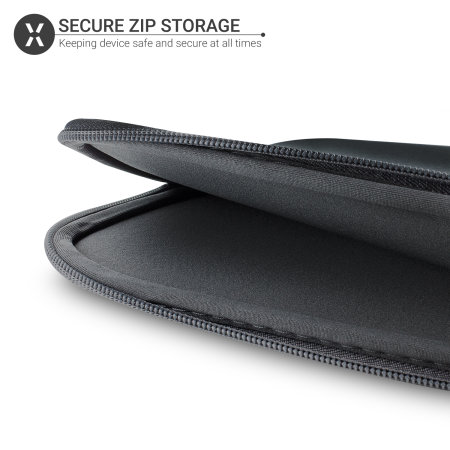 Olixar Black Neoprene Sleeve - For iPad Air 6 11" 2024
