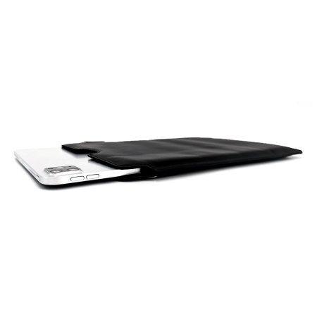 Olixar Universal 11" Black Leather-Style Sleeve - For iPad Air 6 11" 2024