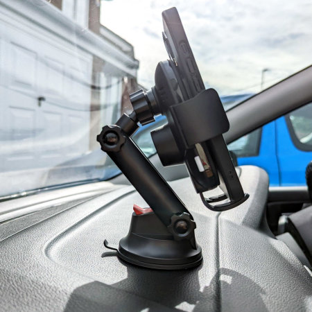 Olixar 15W Fast Wireless Charger Windscreen, Dash & Vent Car Holder - For Sony Xperia 1 VI