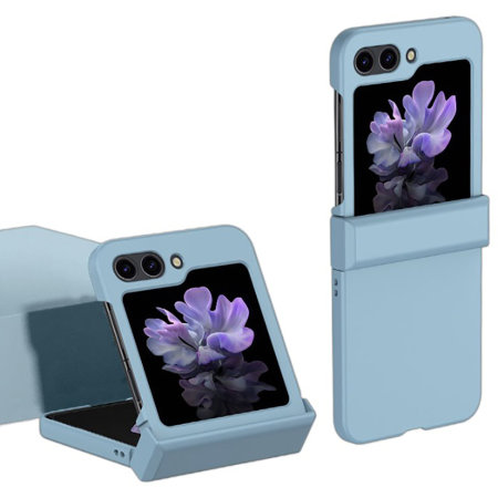 Olixar Light Blue Protective Case with Hinge Protection - For Samsung Galaxy Z Flip 6