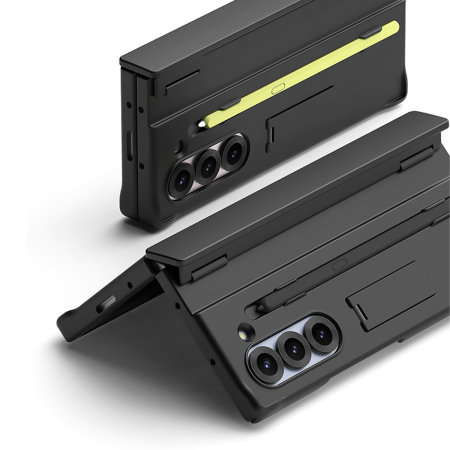 Araree Nukin 360 SP Black Kickstand Case with S Pen Slot & Hinge 