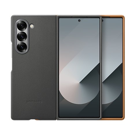 Official Samsung Grey KindSuit Case - For Samsung Galaxy Z