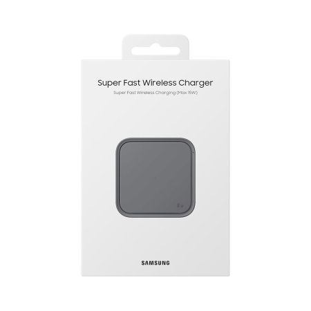 Official Samsung Graphite Fast Charging 15W Wireless Charger Pad with Power  Adapter For Samsung Galaxy Z Flip