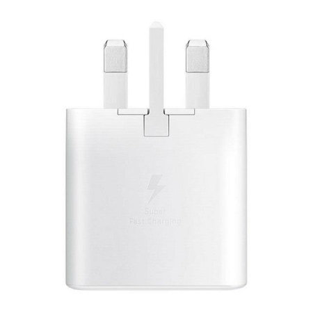 Official Samsung White 25W PD USB-C Charger - For Samsung Galaxy Z Fold 6