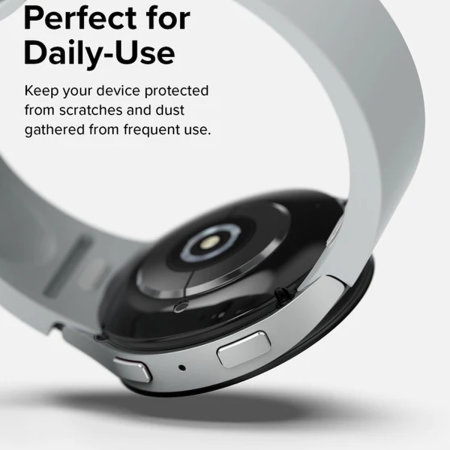 Ringke Black Stainless Steel Bezel Styling - For Samsung Galaxy Watch FE (40mm)
