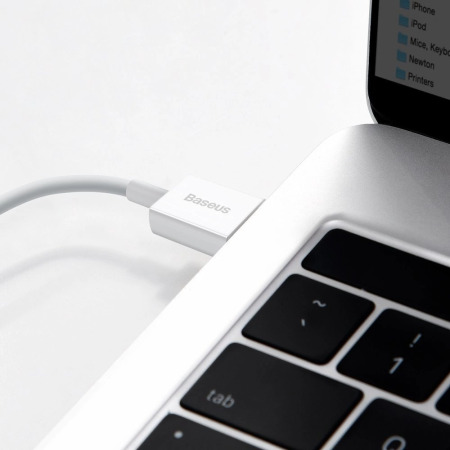 Baseus Superior USB-A to Lightning Charge and Sync Cable with Cable Management - 1 metre