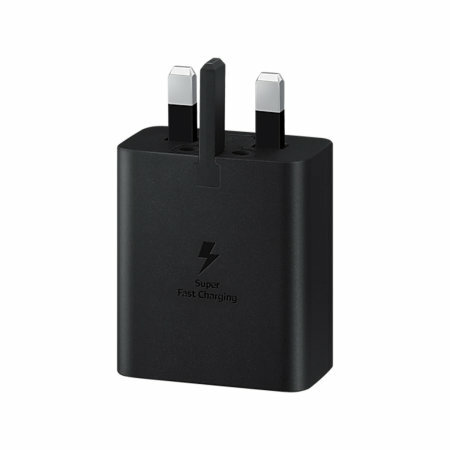 Official Samsung 45W Super Fast 2.0 Charger With USB-C To C Cable - For Samsung Galaxy S25 Ultra