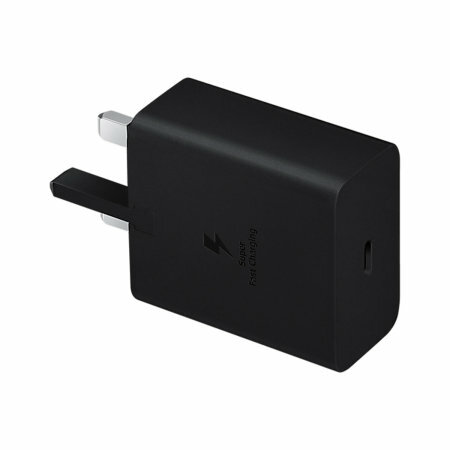 Official Samsung 45W Super Fast 2.0 Charger With USB-C To C Cable - For Samsung Galaxy S25 Ultra