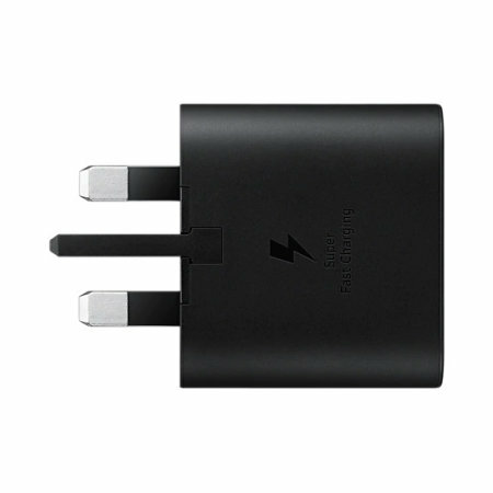Official Samsung 25W USB-C Black Charger - For Samsung Galaxy S25 Ultra