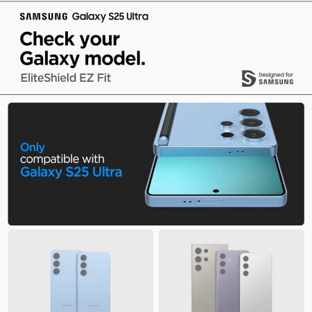 Spigen EliteShield EZ Fit 2 Pack Screen Protector with Installation Kit -  for Samsung Galaxy S25 Ultra