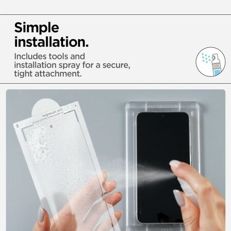 Spigen EliteShield EZ Fit 2 Pack Screen Protector with Installation Kit -  for Samsung Galaxy S25 Ultra