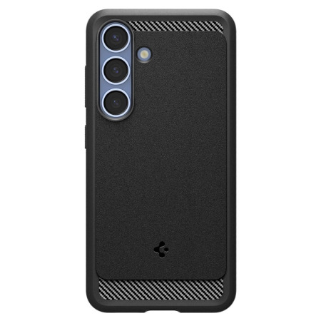 Spigen Rugged Armor MagFit Hülle Für IPhone 15 Pro – Mattes Schwarz Mit MagSafe & Air Cushion Schutz