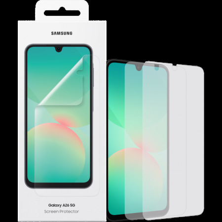 Official Samsung Two Pack of Screen Protectors - For Samsung Galaxy A26