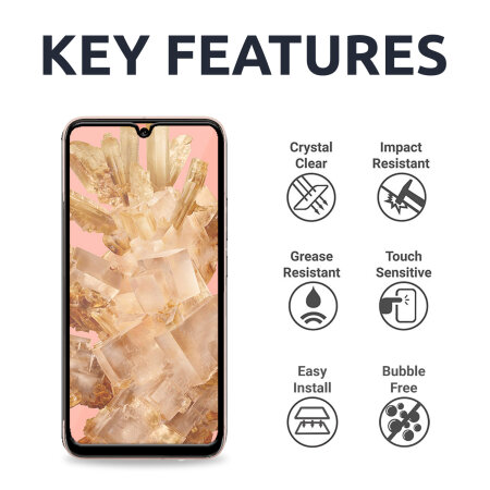 Olixar Tempered Glass Screen Protector - For Google Pixel 9a