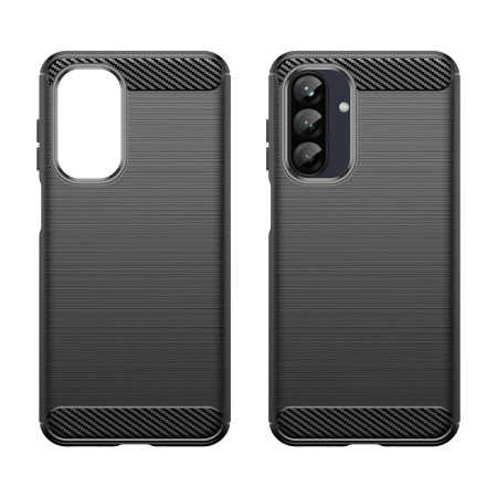 Olixar Black Carbon Fibre Style Case - For Samsung Galaxy A36