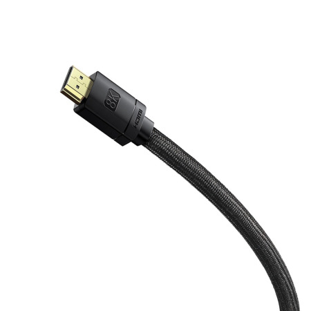 Baseus 8k HDMI Cable for TVs and Monitors - 1m - Black