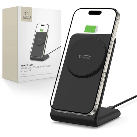 Tech-Protect 15W Magsafe Wireless Charger Stand