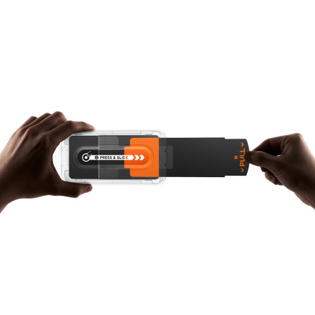 Spigen EliteShield EZ Fit Pro Screen Protector with Installation Kit - for Samsung Galaxy S25 Edge