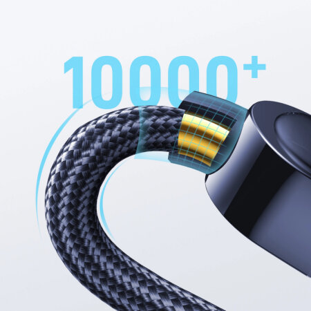Joyroom 100W 1.2m USB-C to USB-C PD Charge & Sync Cable with LED Display