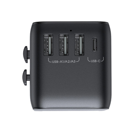 Joyroom Universal 4 Port Worldwide Travel Adapter -  EU / US / UK / JP / AU / CN